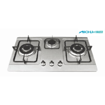 3 Burners Stainless Steel Gas stove Gas Cooktops